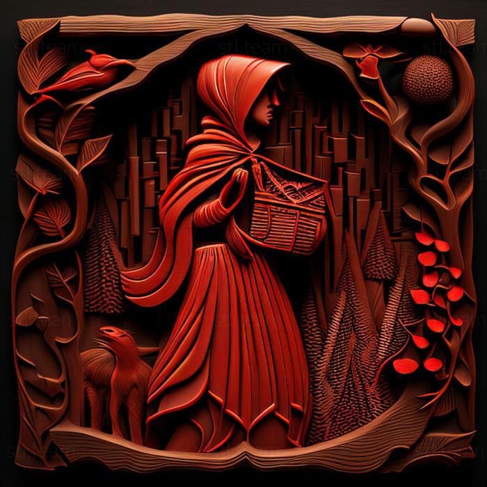 3D model Hot Little Red Riding Hood (STL)